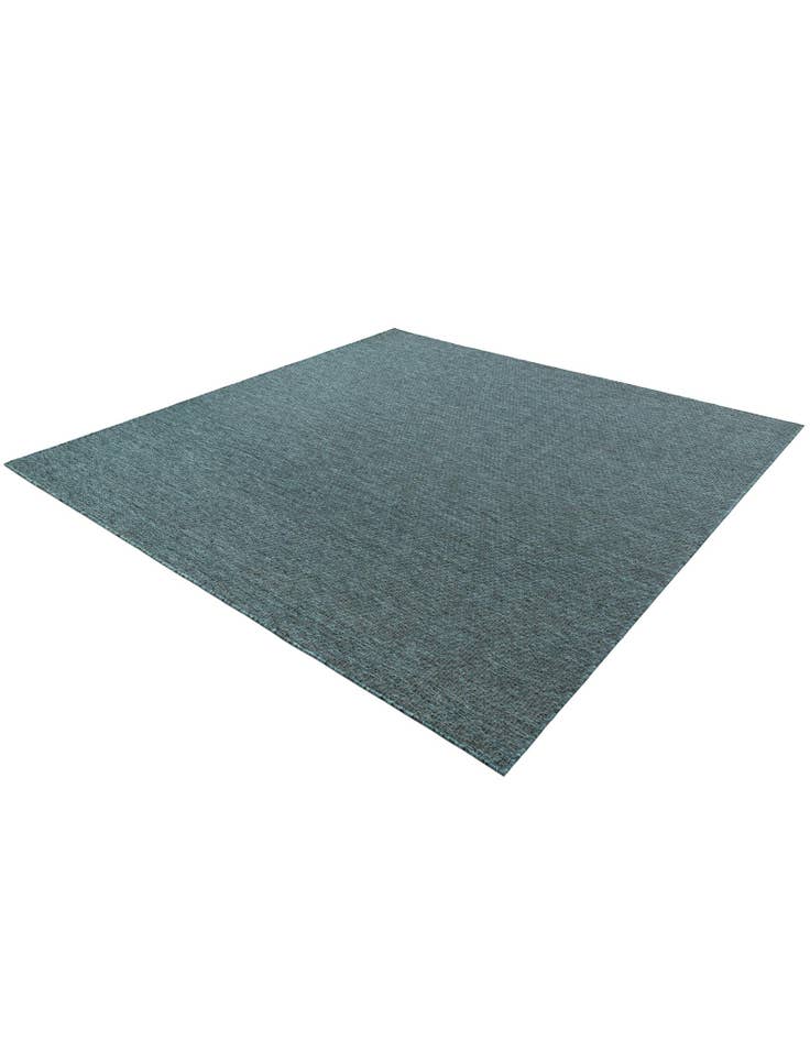 Detail image of 7' 10 x 11' Easy-Clean Solid Indoor / Outdoor Rug