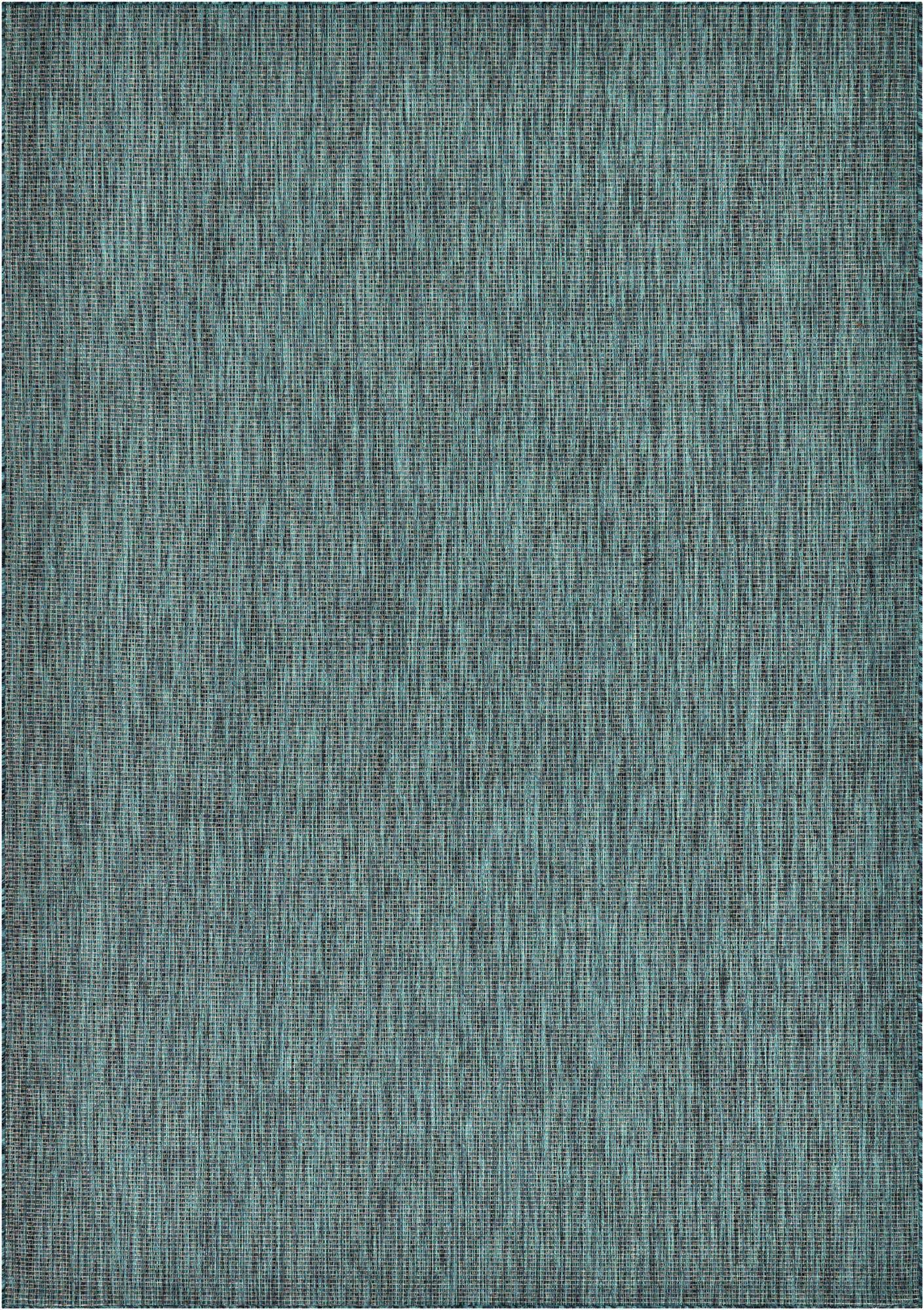 7' x 10' Easy-Clean Solid Indoor / Outdoor Rug