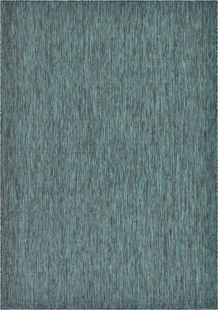 7' x 10' Easy-Clean Solid Indoor / Outdoor Rug