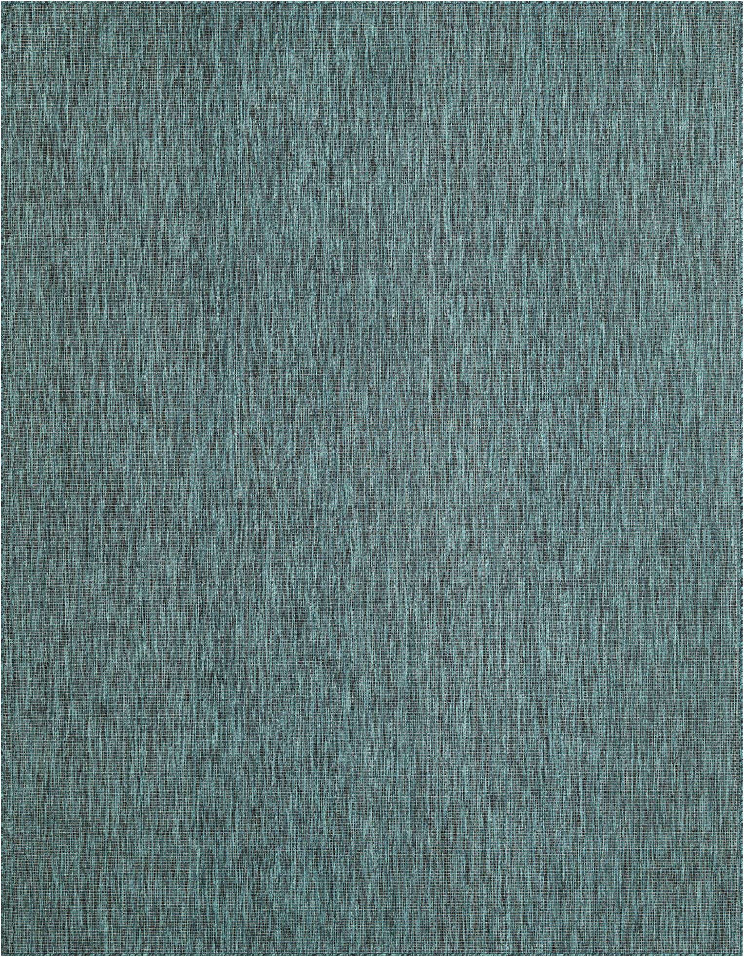 9' x 12' Easy-Clean Solid Indoor / Outdoor Rug