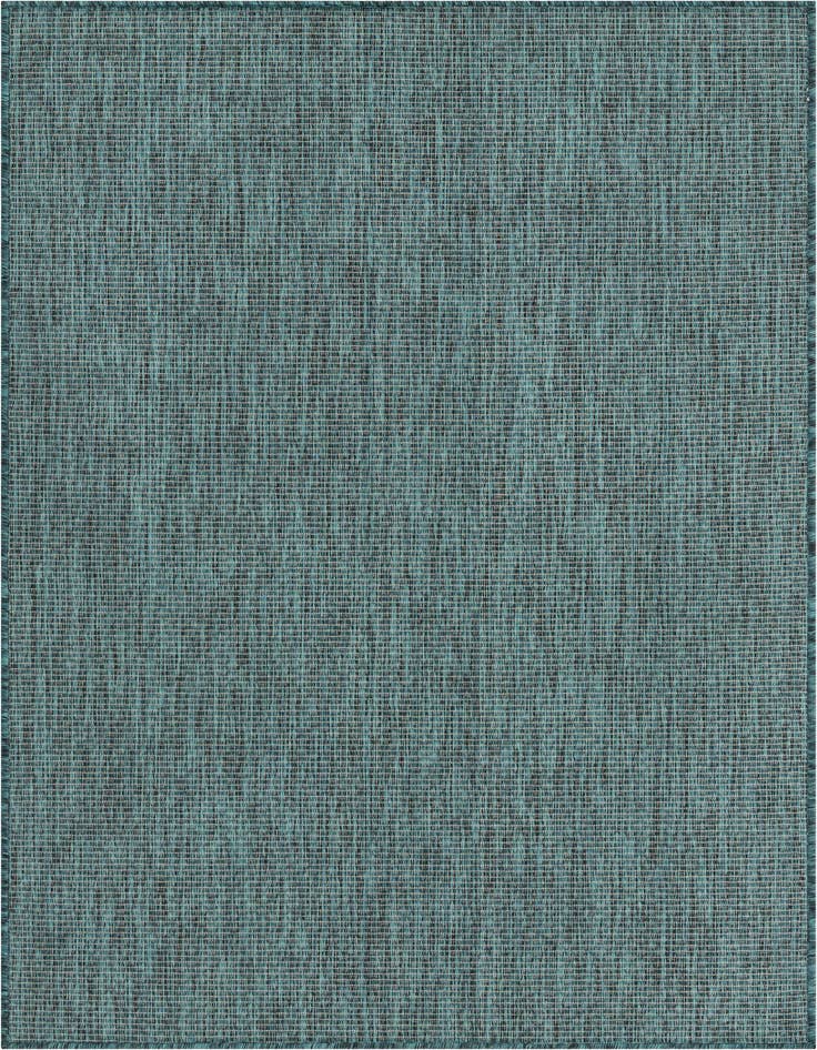Detail image of 4' x 6' Easy-Clean Solid Indoor / Outdoor Rug