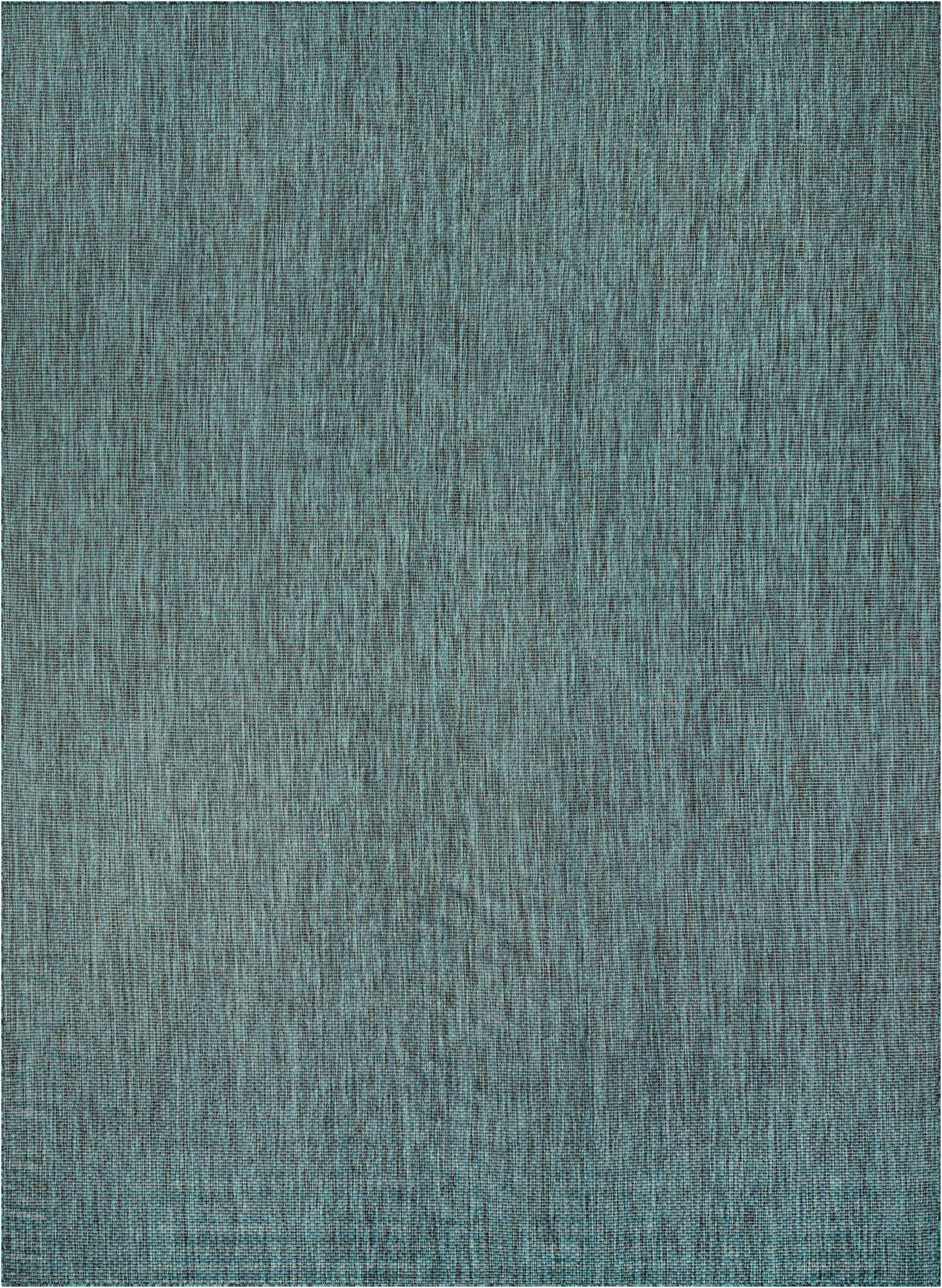 10' x 14' 1 Easy-Clean Solid Indoor / Outdoor Rug