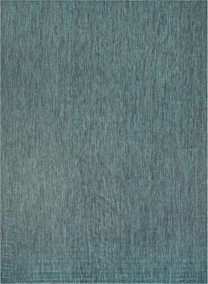 10' x 14' 1 Easy-Clean Solid Indoor / Outdoor Rug