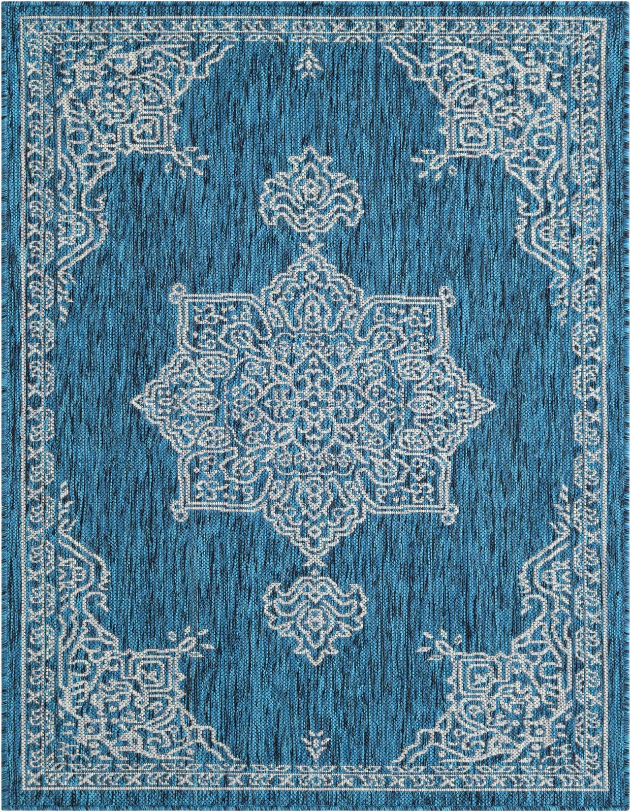 3' x 5' 3 Easy-Clean Traditional Indoor / Outdoor Rug