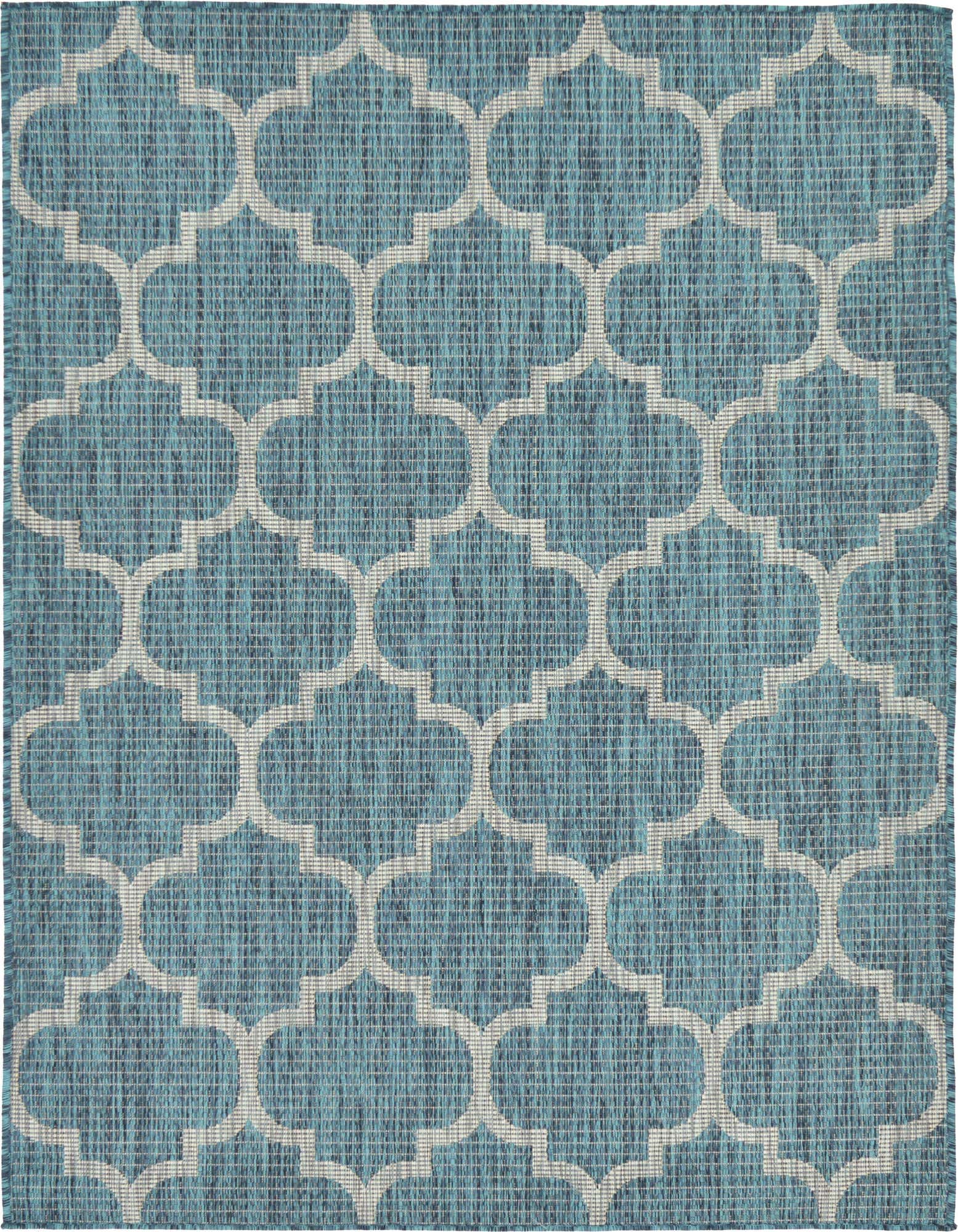 4' x 6' Easy-Clean Trellis Indoor / Outdoor Rug