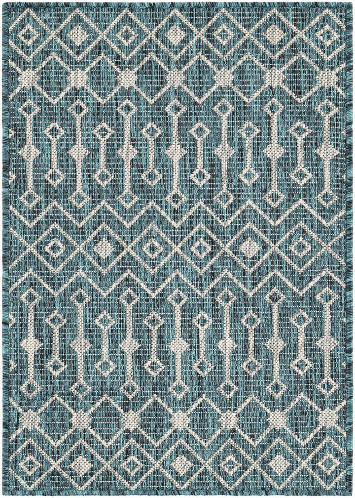 2' x 3' Easy-Clean Trellis Indoor / Outdoor Rug