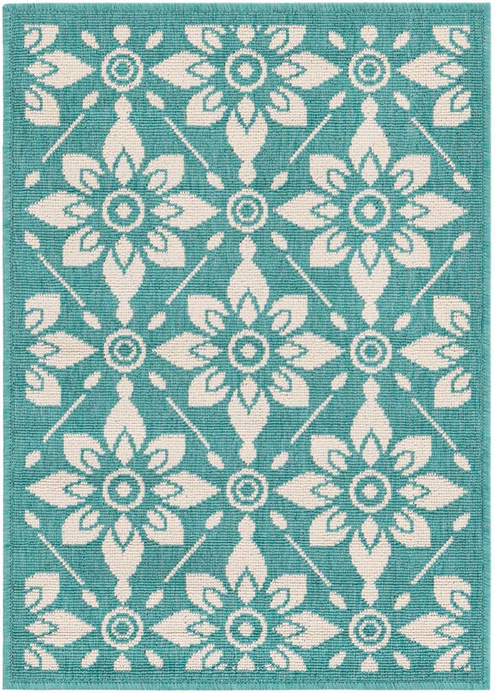 2' x 3' Easy-Clean Trellis Indoor / Outdoor Rug