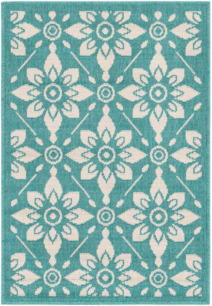 2' x 3' Easy-Clean Trellis Indoor / Outdoor Rug