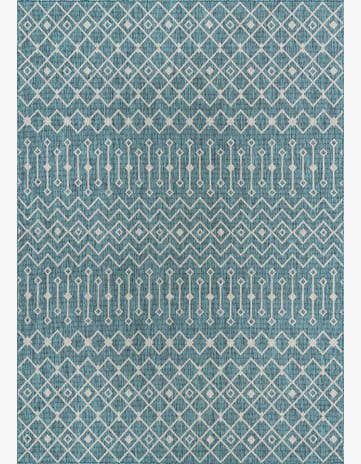 10' x 14' Easy-Clean Trellis Indoor / Outdoor Rug