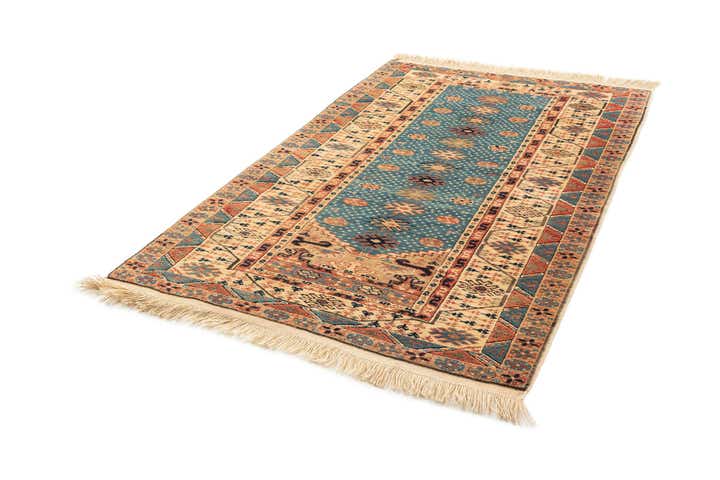 3' 5 x 5' 9 Hand Knotted Shirvan Wool Rug