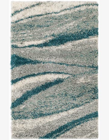 3' 3 x 5' 3 Soft Touch Shag Rug