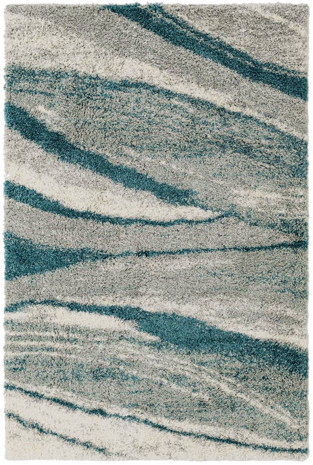 Detail image of 5' 3 x 8' Soft Touch Shag Rug