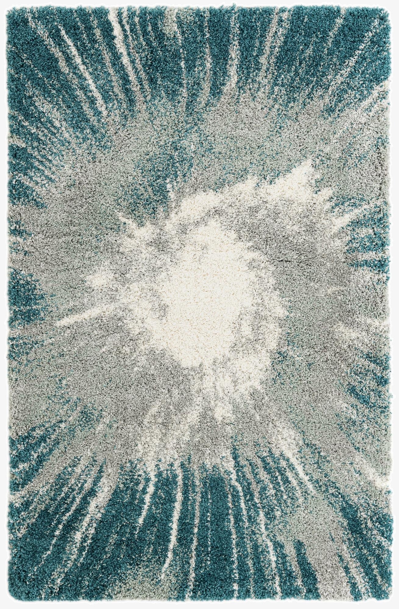 5' 3 x 8' Soft Touch Shag Rug