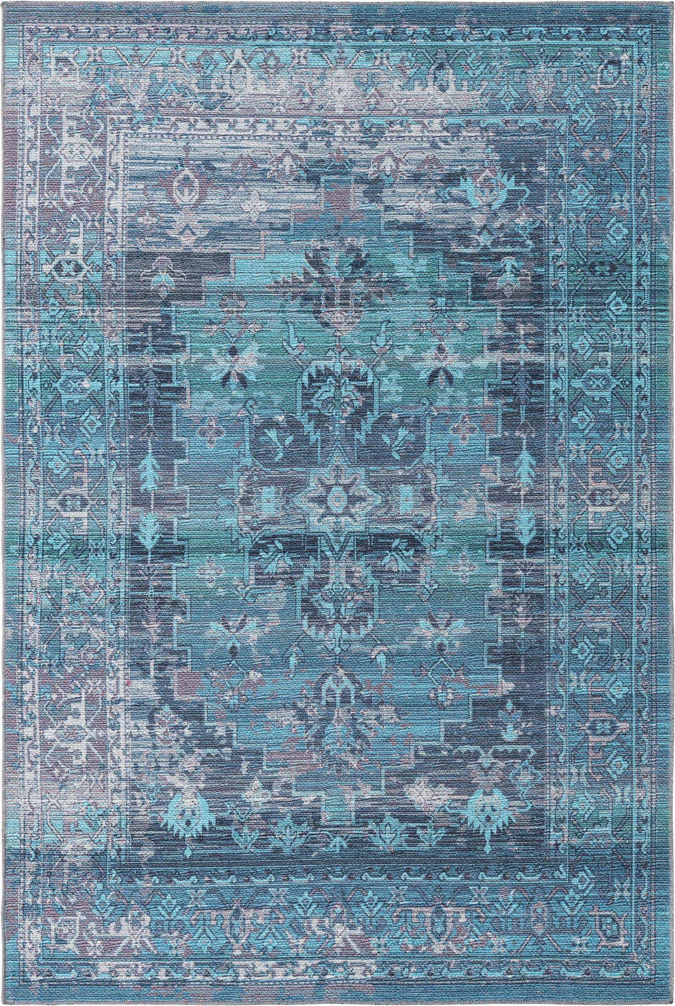 5' 3 x 7' 7 Washable Timeless Rug