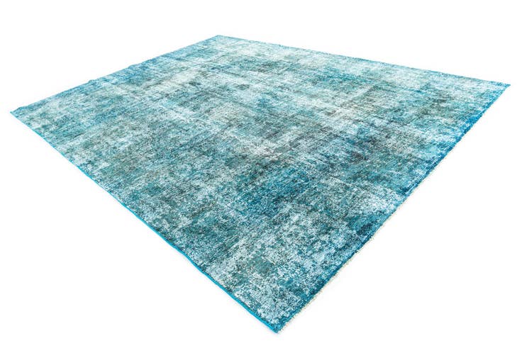 Detail image of 8' 6 x 11' 2 Hand Knotted Ultra Vintage Persian Wool Rug