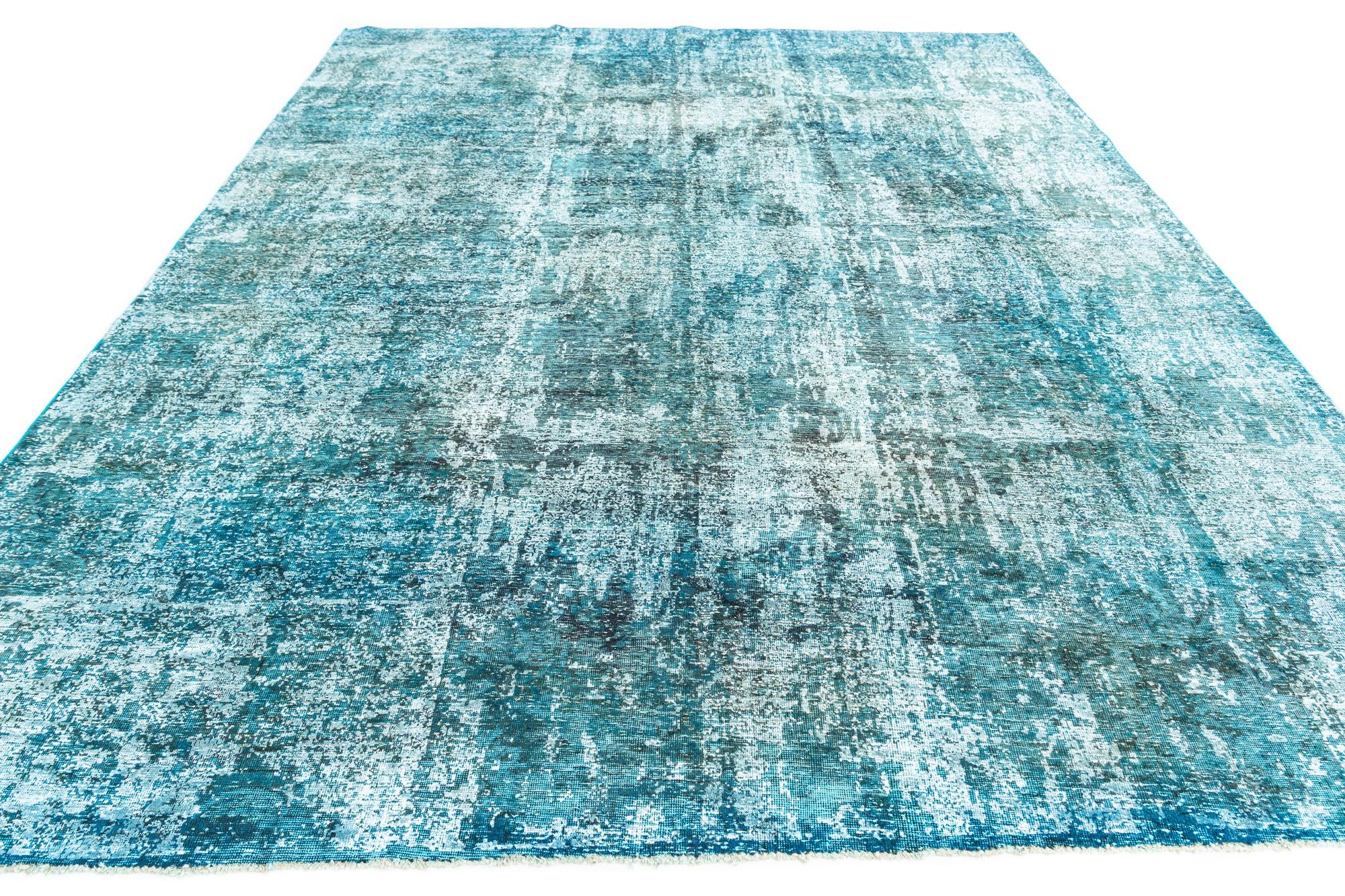 8' 6 x 11' 2 Hand Knotted Ultra Vintage Persian Wool Rug