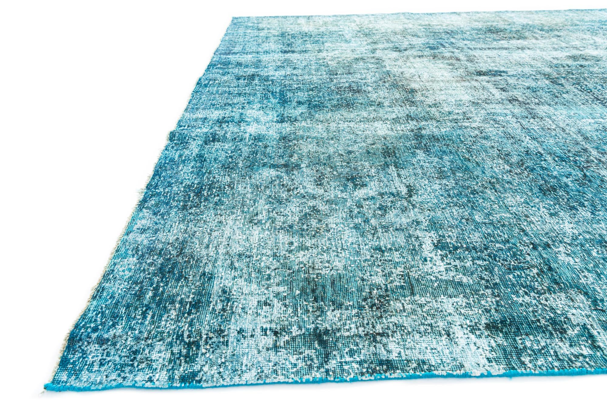 8' 6 x 11' 2 Hand Knotted Ultra Vintage Persian Wool Rug