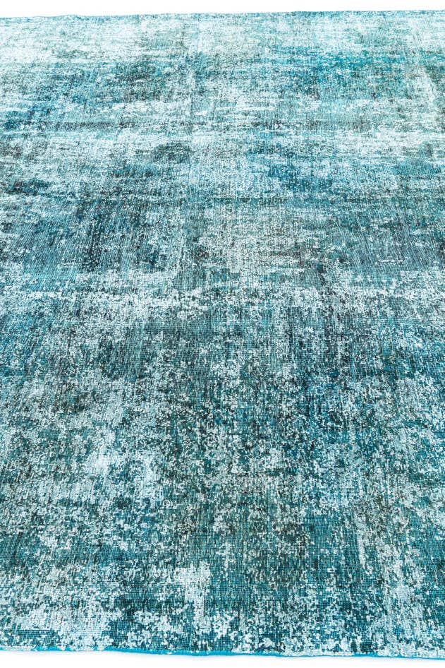 Detail image of 8' 6 x 11' 2 Hand Knotted Ultra Vintage Persian Wool Rug