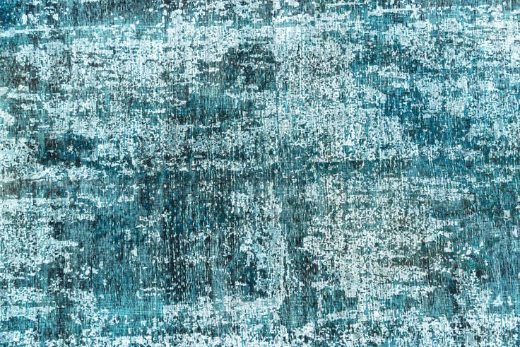 Detail image of 8' 6 x 11' 2 Hand Knotted Ultra Vintage Persian Wool Rug