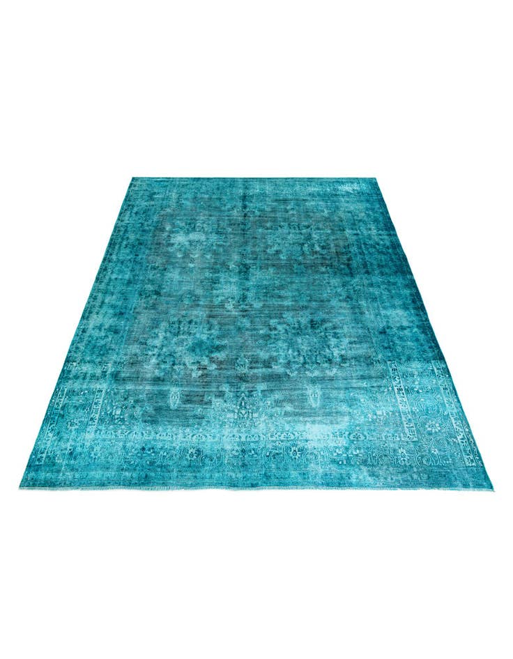 Detail image of 9' 2 x 12' 4 Hand Knotted Ultra Vintage Persian Wool Rug