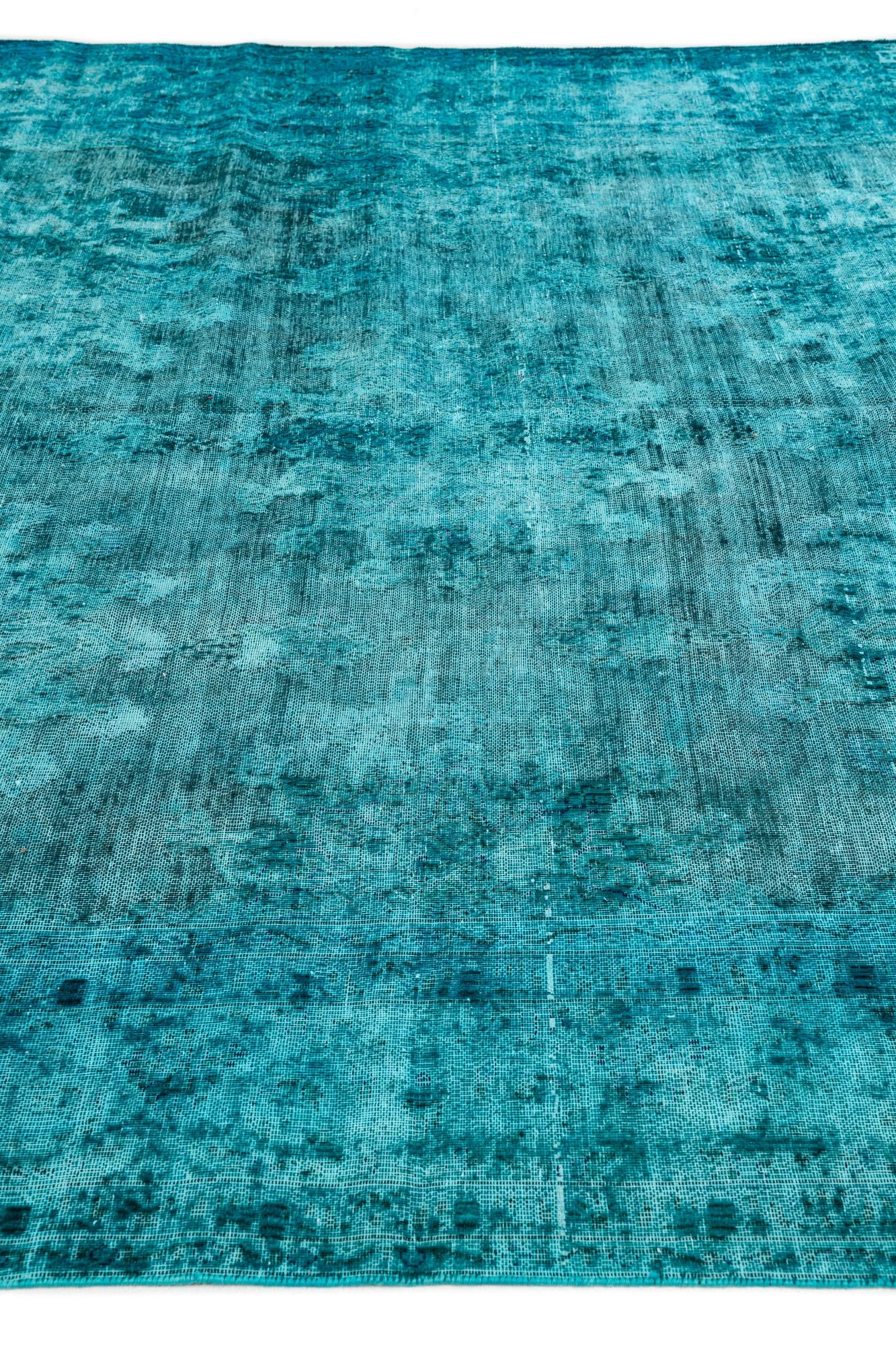 9' 2 x 12' 4 Hand Knotted Ultra Vintage Persian Wool Rug