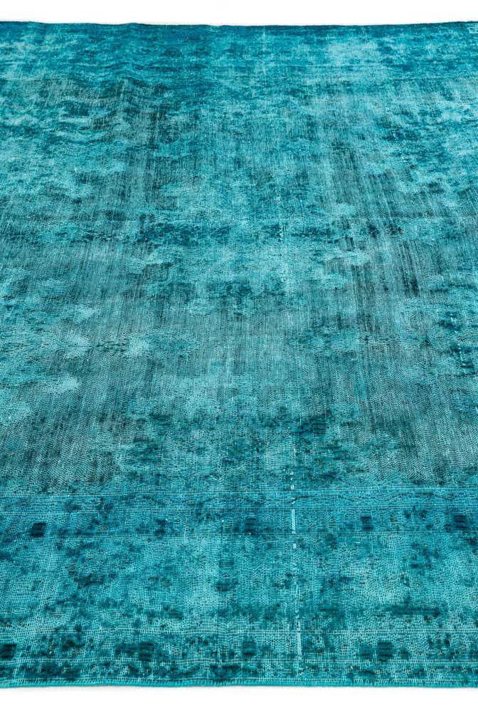 9' 2 x 12' 4 Hand Knotted Ultra Vintage Persian Wool Rug