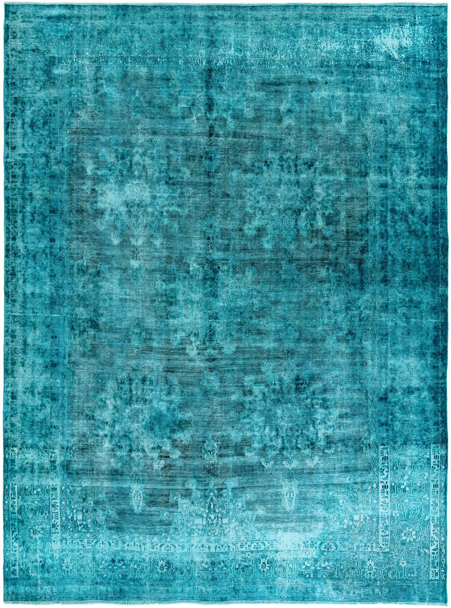9' 2 x 12' 4 Hand Knotted Ultra Vintage Persian Wool Rug