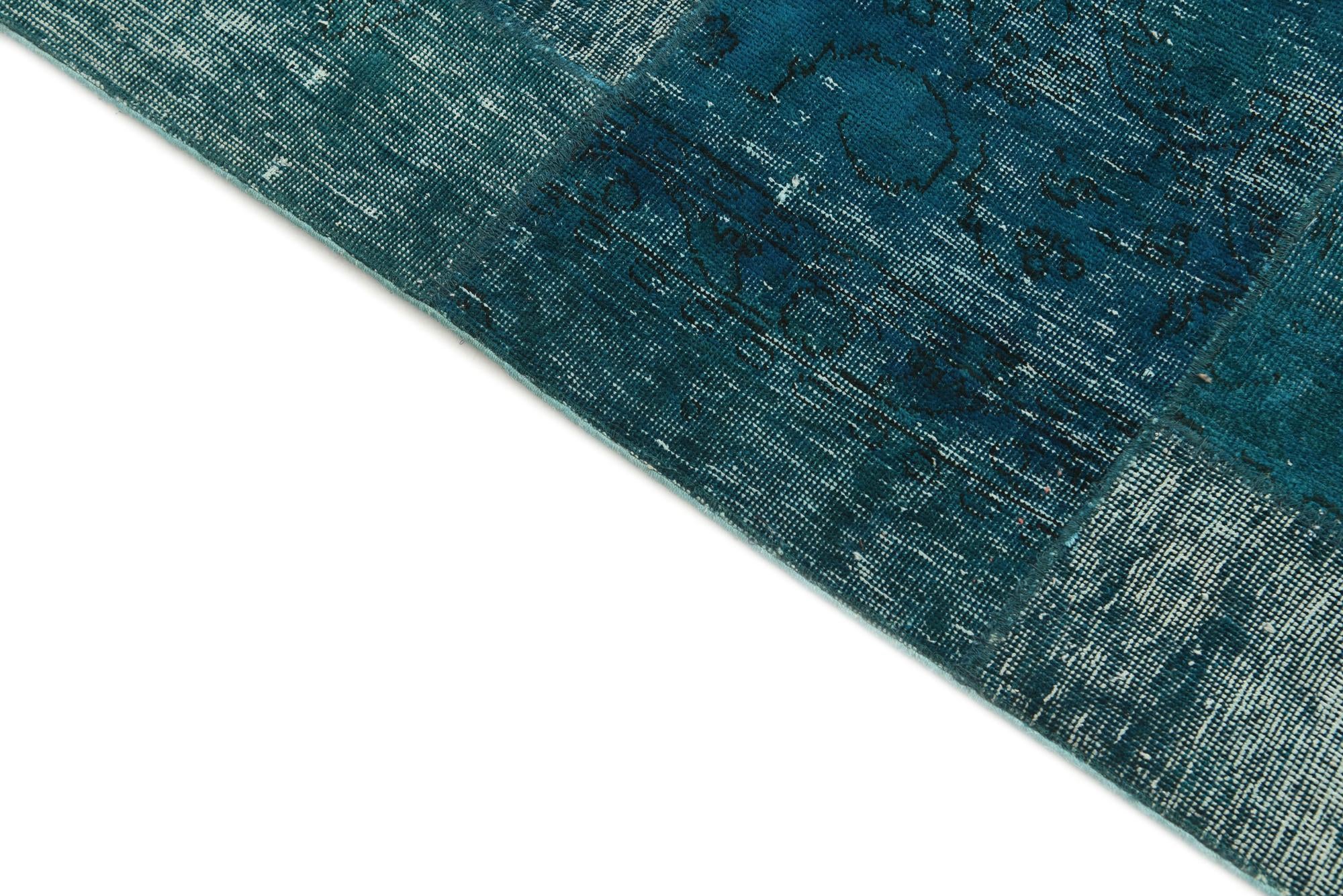 5' 10 x 8' 5 Hand Knotted Ultra Vintage Persian Wool Rug