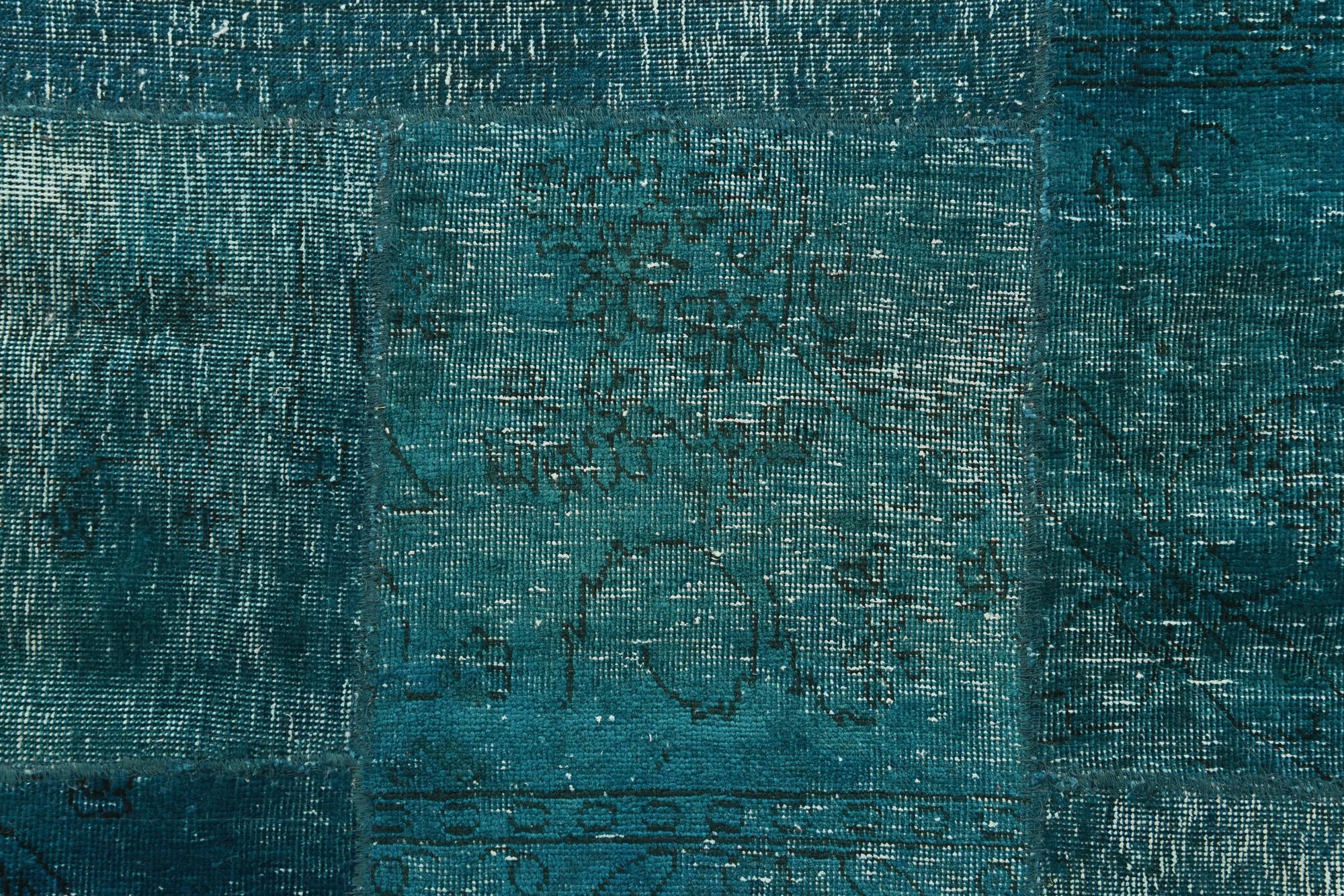 5' 10 x 8' 5 Hand Knotted Ultra Vintage Persian Wool Rug