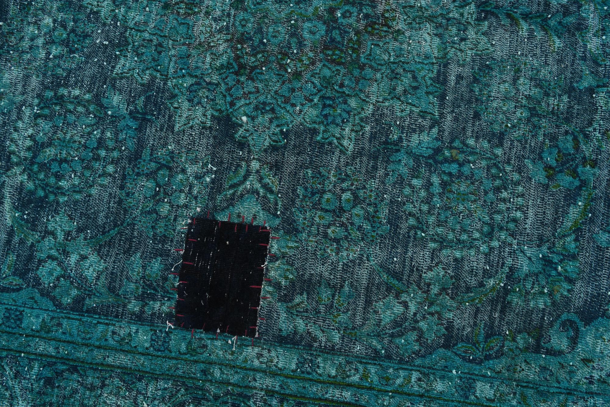 6' 10 x 9' 5 Hand Knotted Ultra Vintage Persian Wool Rug
