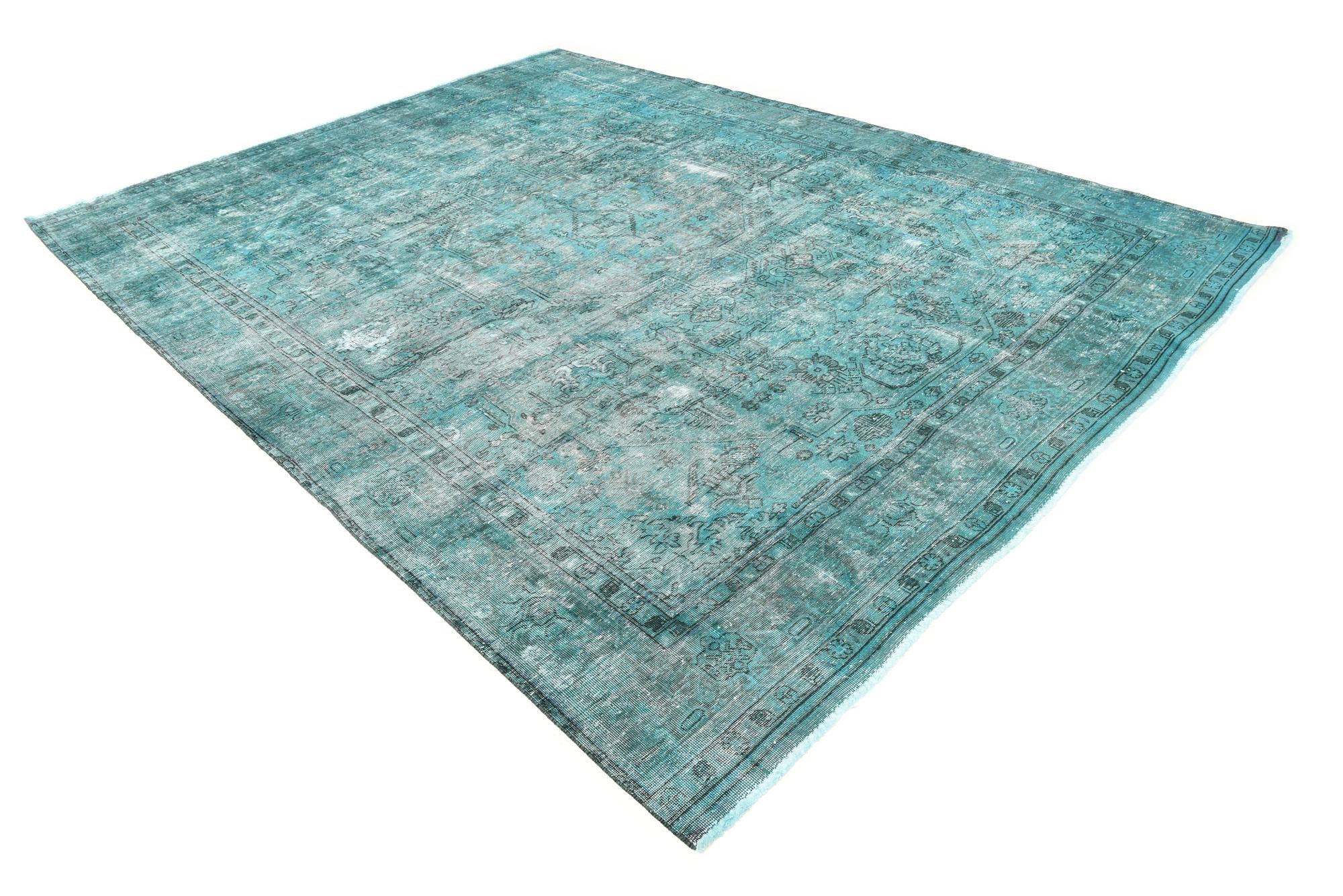 9' 6 x 12' 9 Hand Knotted Ultra Vintage Persian Wool Rug