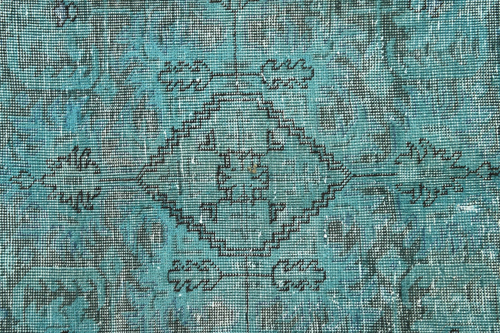 9' 6 x 12' 9 Hand Knotted Ultra Vintage Persian Wool Rug