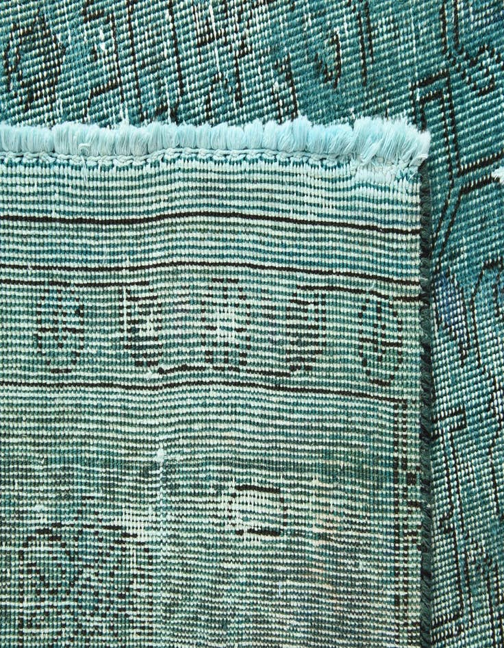 Detail image of 9' 6 x 12' 9  Hand Knotted Ultra Vintage Persian Wool Rug