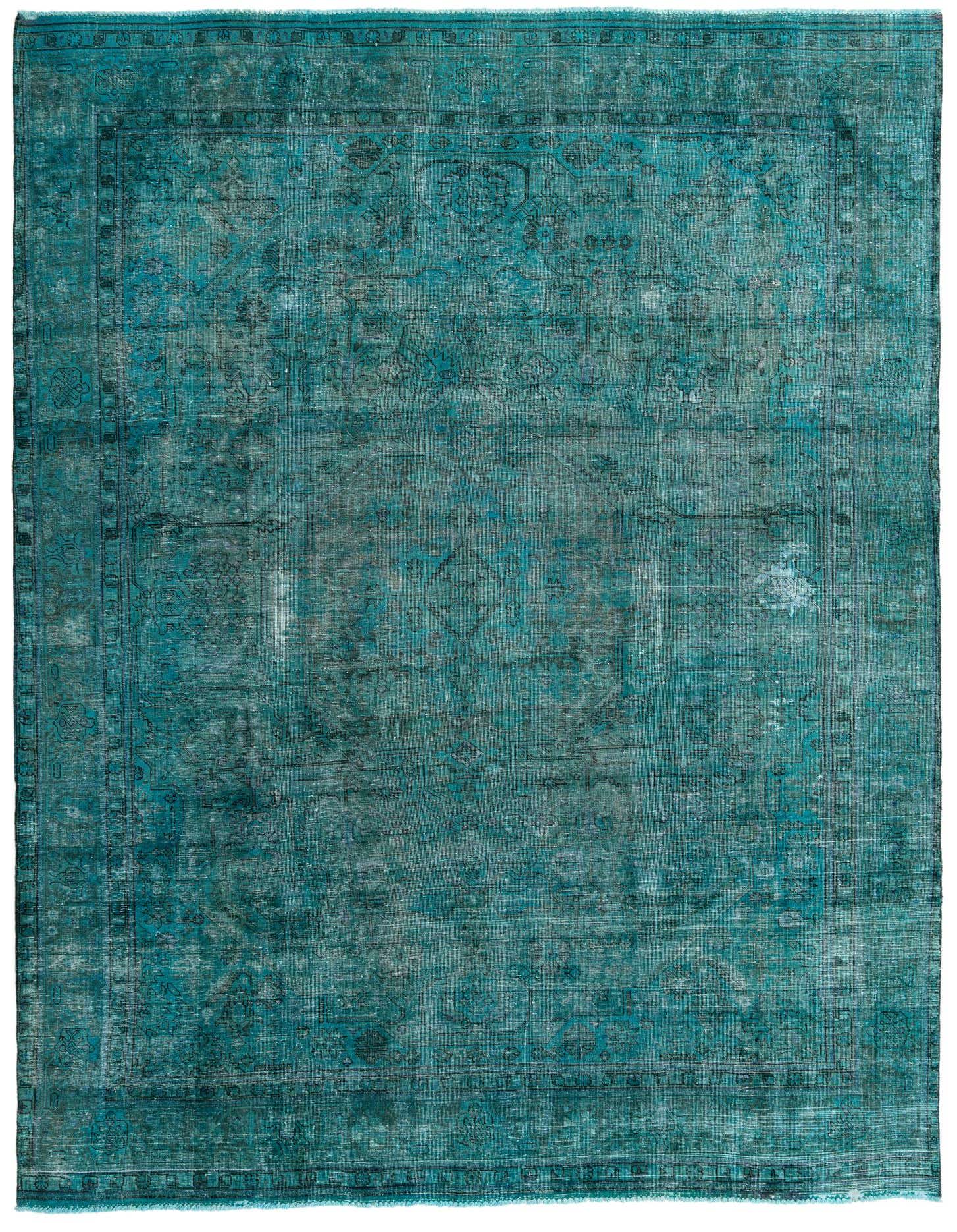 Primary image 9' 6 x 12' 9  Hand Knotted Ultra Vintage Persian Wool Rug