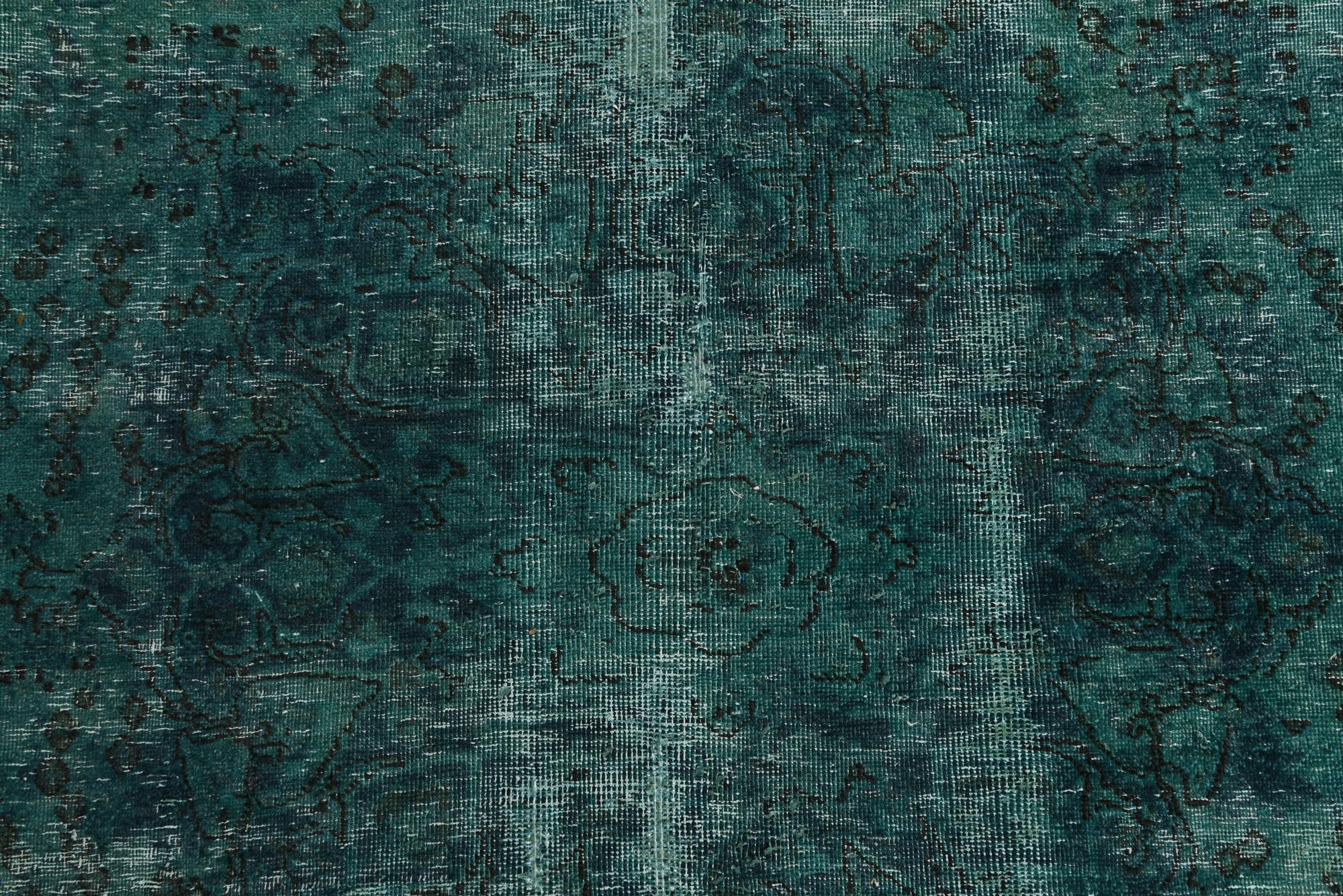 9' 5 x 12' 3 Hand Knotted Ultra Vintage Persian Wool Rug