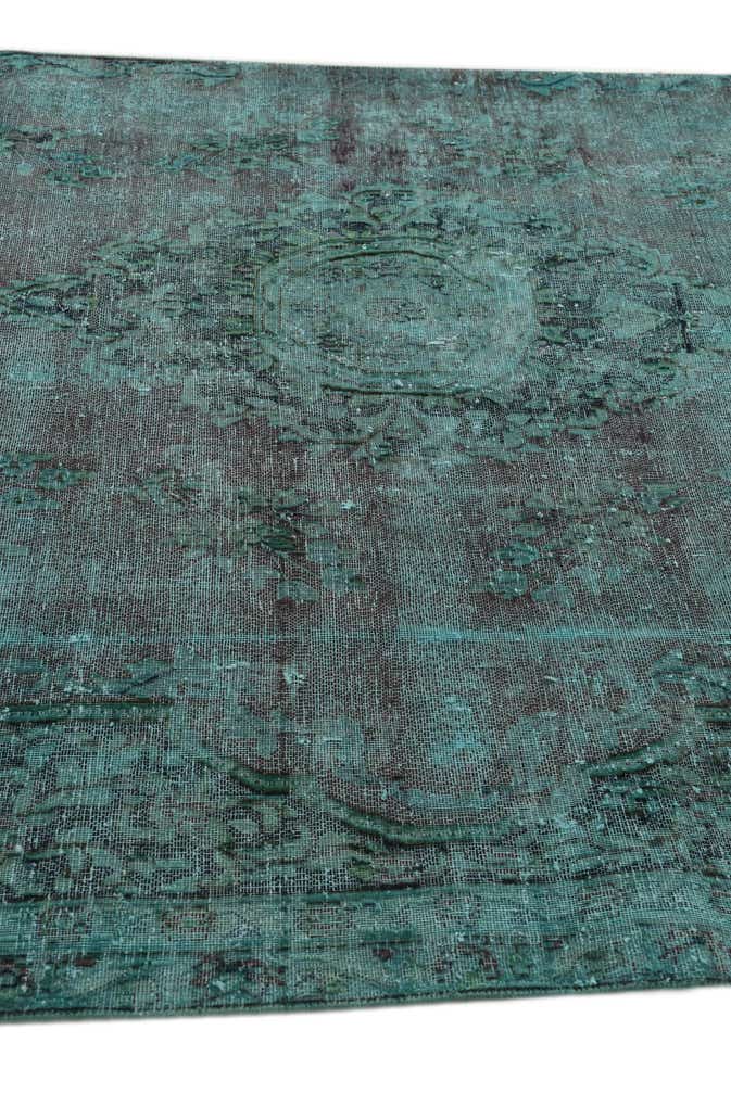 160cm x 285cm anudado a mano Ultra Vintage Alfombra Persa Lana