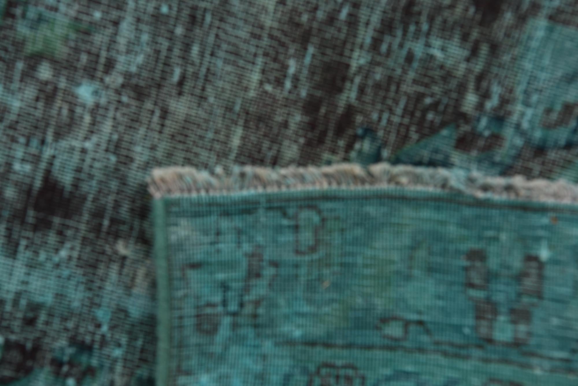 5' 3 x 9' 4 Hand Knotted Ultra Vintage Persian Wool Rug
