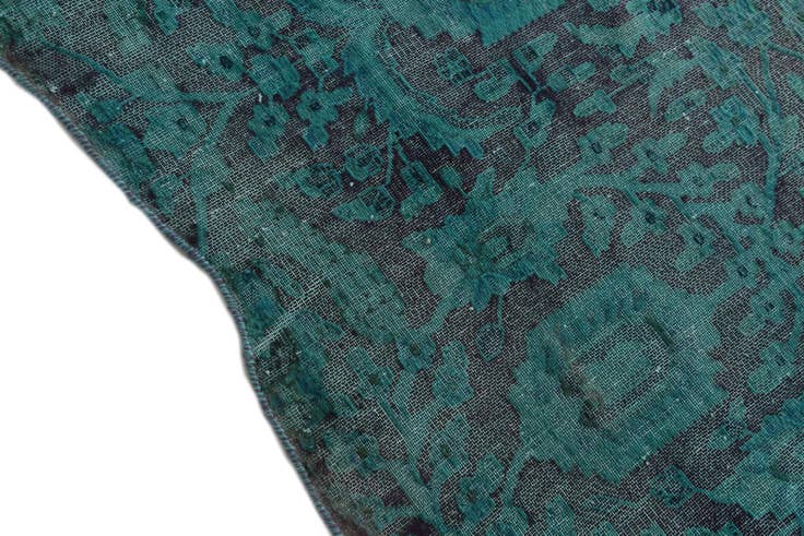 Detail image of 9' 9 x 13' 1 Hand Knotted Ultra Vintage Persian Wool Rug