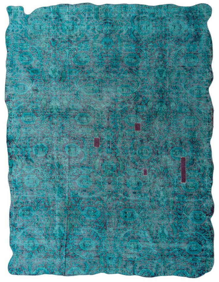 Detail image of 9' 9 x 13' 1 Hand Knotted Ultra Vintage Persian Wool Rug