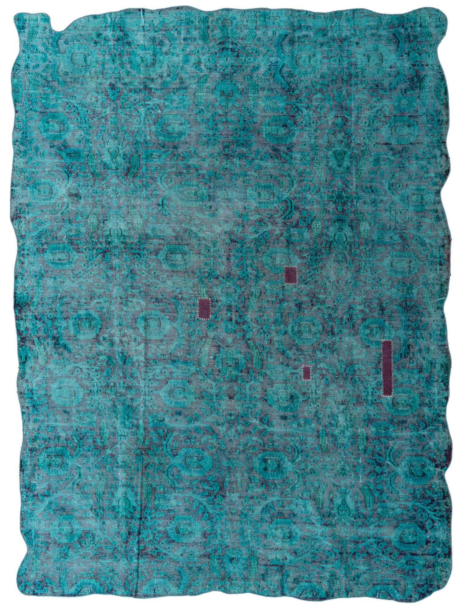9' 9 x 13' 1 Hand Knotted Ultra Vintage Persian Wool Rug