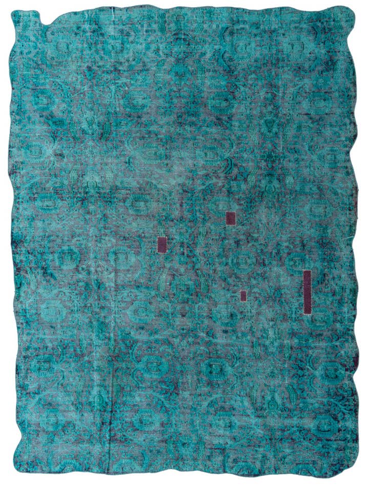 Detail image of 9' 9 x 13' 1 Hand Knotted Ultra Vintage Persian Wool Rug