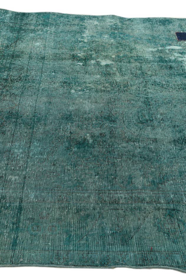 Detail image of 6' 6 x 9' 3 Hand Knotted Ultra Vintage Persian Wool Rug