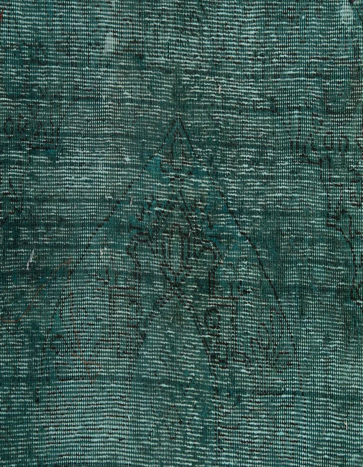 Detail image of 6' 6 x 9' 3  Hand Knotted Ultra Vintage Persian Wool Rug