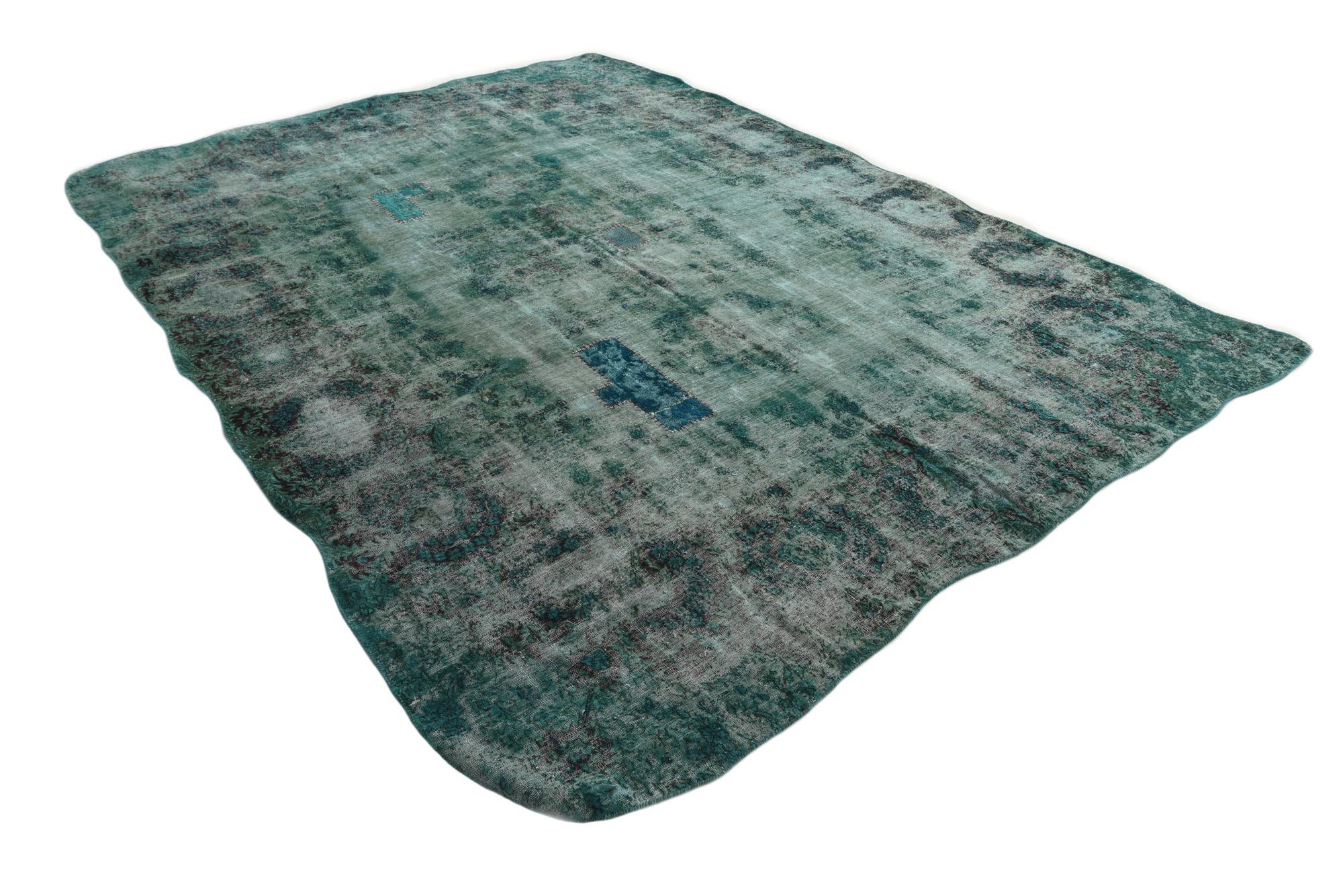 8' 8 x 11' 6 Hand Knotted Ultra Vintage Persian Wool Rug