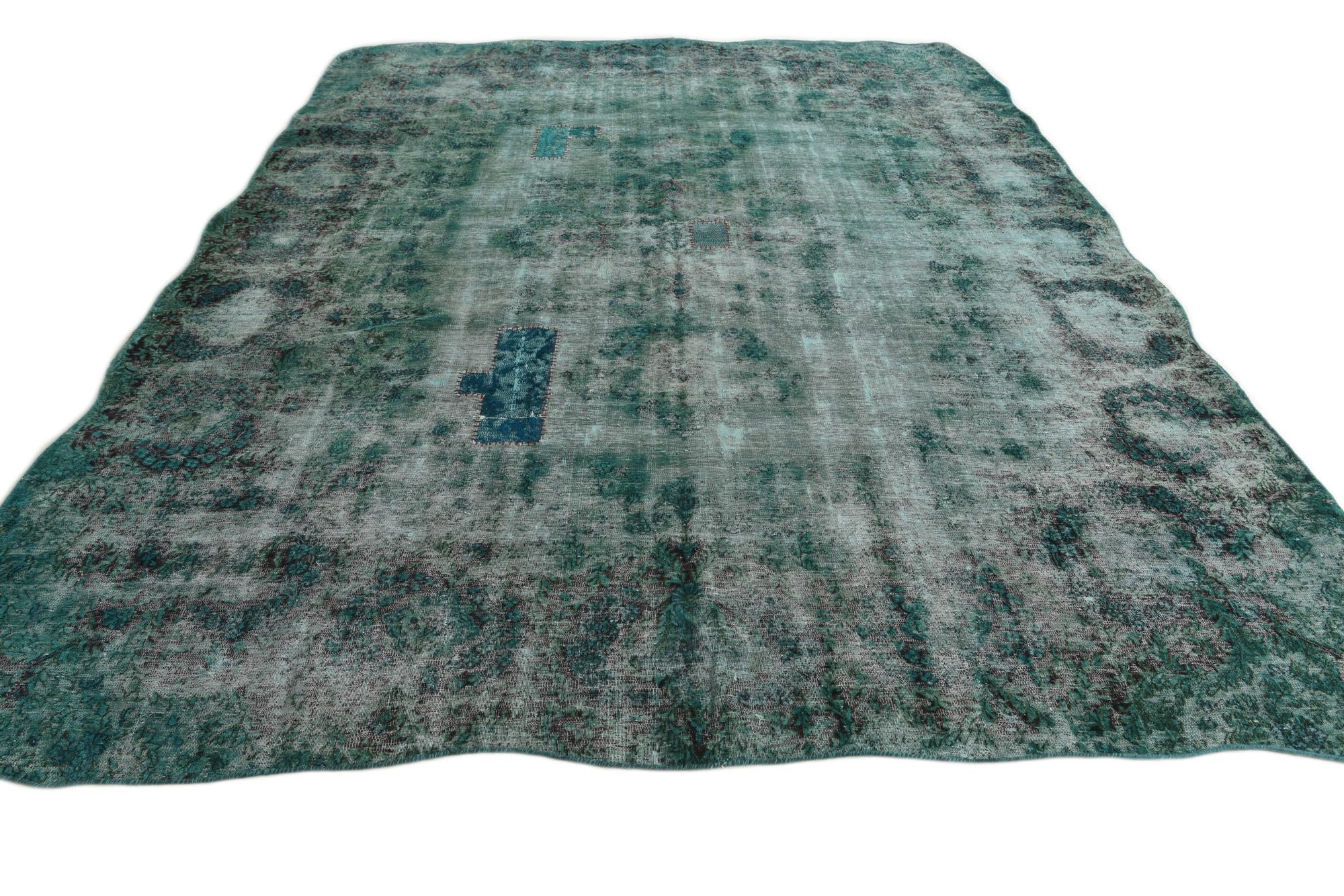 8' 8 x 11' 6 Hand Knotted Ultra Vintage Persian Wool Rug