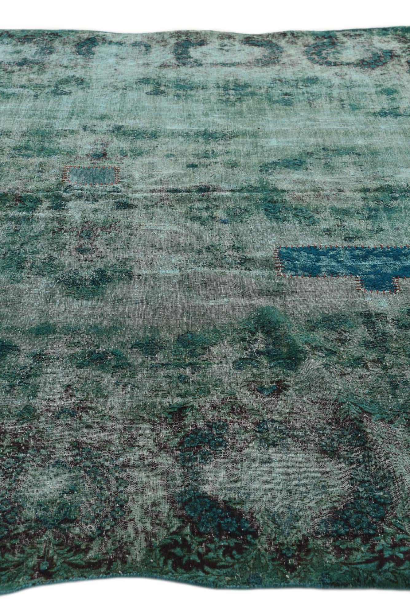 8' 8 x 11' 6 Hand Knotted Ultra Vintage Persian Wool Rug