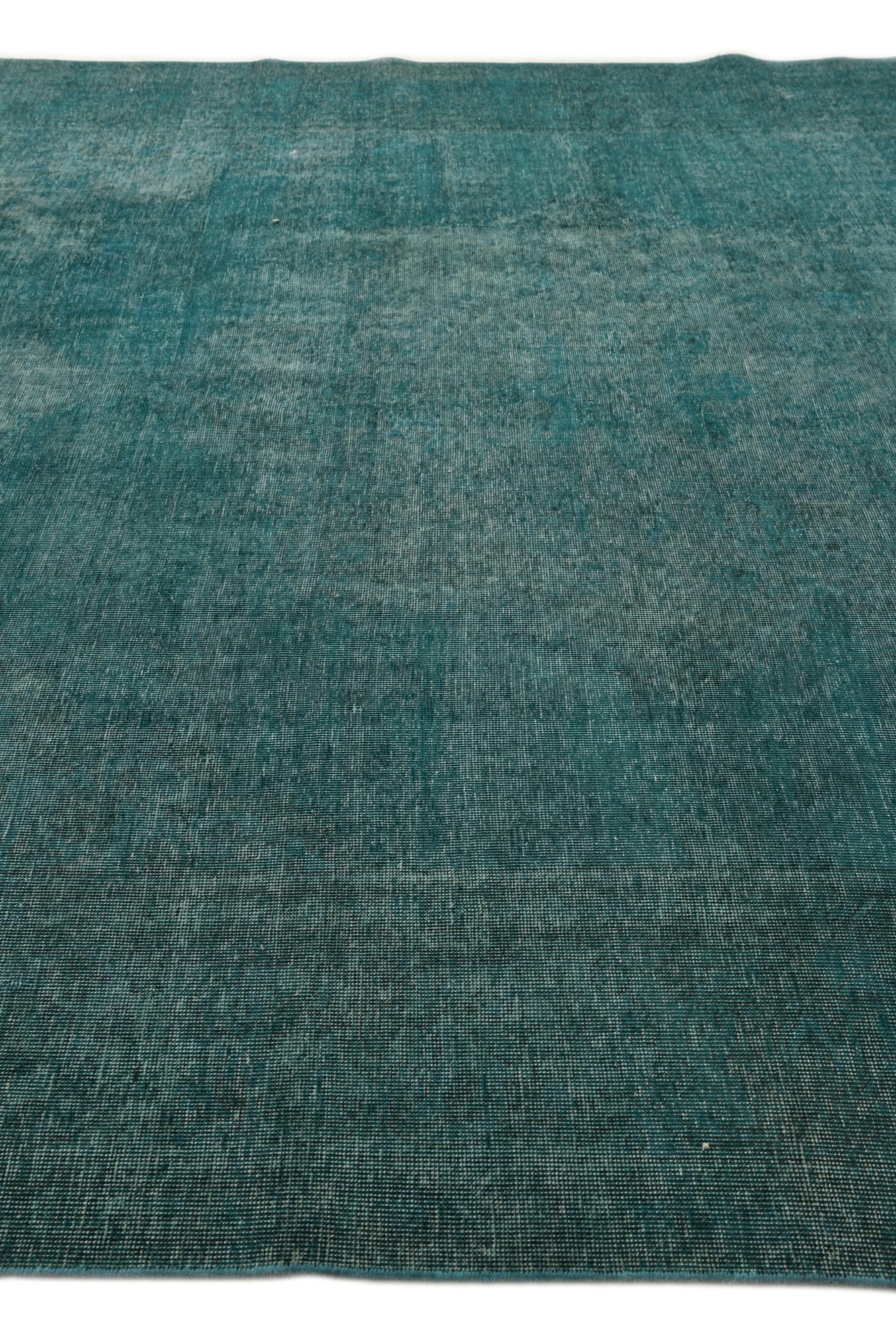 9' 6 x 12' 6 Hand Knotted Ultra Vintage Persian Wool Rug