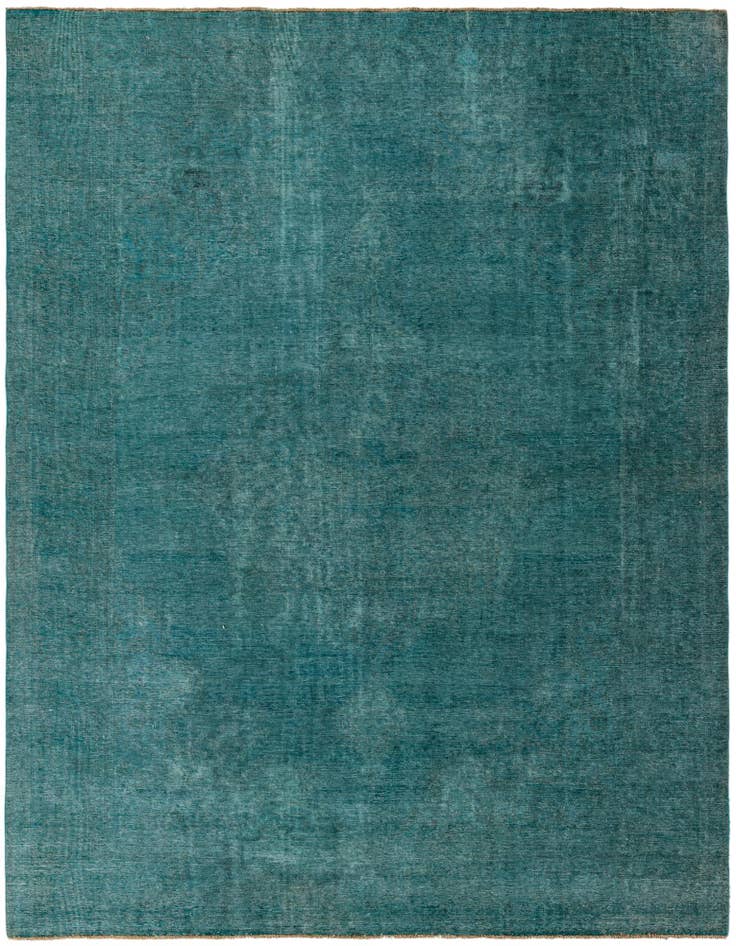 Detail image of 9' 6 x 12' 6 Hand Knotted Ultra Vintage Persian Wool Rug