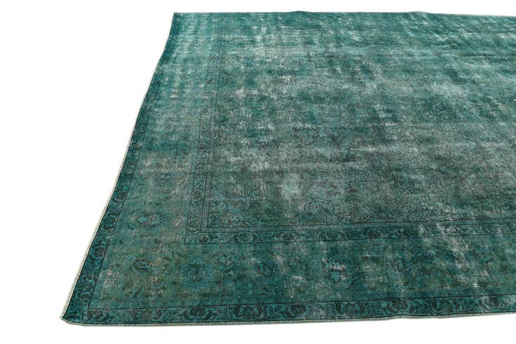 Detail image of 9' 5 x 12' 9 Hand Knotted Ultra Vintage Persian Wool Rug