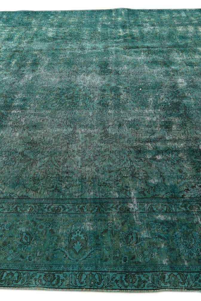 9' 5 x 12' 9 Hand Knotted Ultra Vintage Persian Wool Rug